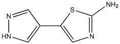 5-(1H-pyrazol-4-yl)thiazol-2-amine Struktur