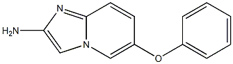 6-phenoxyimidazo[1,2-a]pyridin-2-amine Struktur