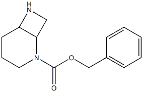 benzyl 2,7-diazabicyclo[4.2.0]octane-2-carboxylate Struktur