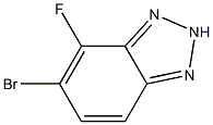 5-Bromo-4-fluoro-2H-benzotriazole Struktur