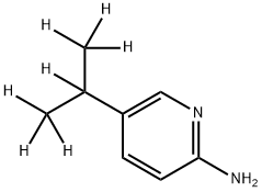 2-Amino-5-(iso-propyl-d7)-pyridine Struktur