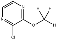 2-Chloro-3-(methoxy-d3)-pyrazine Struktur