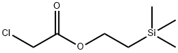 2-(trimethylsilyl)ethyl 2-chloroacetate Struktur