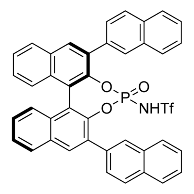 N-[(11bR)-2,6-di-2-naphthalenyl-4-oxidodinaphtho[2,1-d:1',2'-f][1,3,2]dioxaphosphepin-4-yl]-1,1,1-trifluoro-Methanesulfonamide Struktur