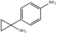 4-(1-Amino-cyclopropyl)-phenylamine Struktur