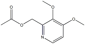 2-acetoxymethyl-3,4-dimethoxypyridine