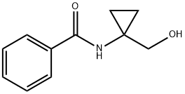 N-(1-(Hydroxymethyl)cyclopropyl)benzamide Struktur