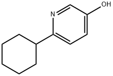 6-cyclohexyl-3-Pyridinol Struktur