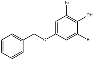 4-(Benzyloxy)-2,6-dibromophenol Struktur