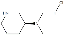 (S)-N,N-diMethylpiperidin-3-aMine hydrochloride Struktur