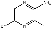 5-Bromo-3-iodopyrazin-2-amine Struktur