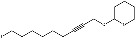 2-((9-Iodonon-2-Yn-1-Yl)Oxy)Tetrahydro-2H-Pyran Struktur