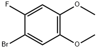 1-bromo-2-fluoro-4,5-dimethoxybenzene Struktur