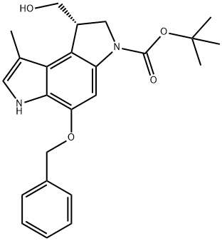 tert-butyl(S)-5-(benzyloxy)-1-(hydroxymethyl)-8-methyl-1,6-dihydropyrrolo[3,2-e]indole-3(2H)-carboxylate