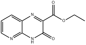 ethyl 3-hydroxypyrido[2,3-b]pyrazine-2-carboxylate Struktur