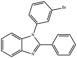 1-(3-Bromophenyl)-2-phenyl-1H-benzo[d]imidazole Struktur