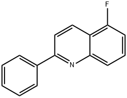 5-Fluoro-2-phenylquinoline Struktur