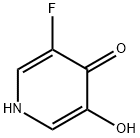 3-Fluoro-5-hydroxypyridin-4(1H)-one Struktur