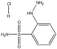 2-Hydrazino-benzenesulfonamide hydrochloride Struktur