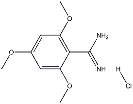 2,4,6-Trimethoxybenzimidamide hydrochloride Struktur