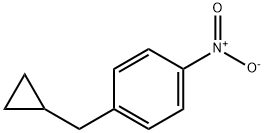 1-(Cyclopropylmethyl)-4-nitrobenzene Struktur