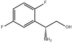 (2R)-2-AMINO-2-(2,5-DIFLUOROPHENYL)ETHAN-1-OL Struktur