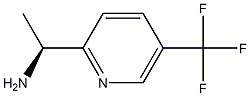 (1S)-1-[5-(TRIFLUOROMETHYL)(2-PYRIDYL)]ETHYLAMINE Struktur