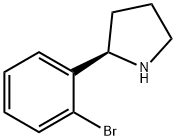 (2R)-2-(2-BROMOPHENYL)PYRROLIDINE Struktur