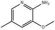 2-amino-3-methoxy-5-methylpyridine Struktur