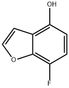 7-fluorobenzofuran-4-ol Struktur