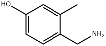 4-(aminomethyl)-3-methylphenol Struktur