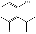 3-fluoro-2-isopropylphenol Struktur