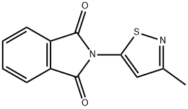 2-(3-Methylisothiazol-5-yl)isoindole-1,3-dione Struktur