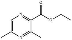 Ethyl 3,5-dimethylpyrazine-2-carboxylate Struktur