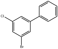 3-bromo-5-chlorobiphenyl Struktur