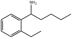 1-(2-ETHYLPHENYL)PENTYLAMINE Struktur