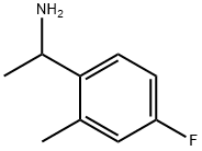 1-(4-FLUORO-2-METHYLPHENYL)ETHAN-1-AMINE Struktur