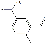 3-formyl-4-methylbenzamide Struktur