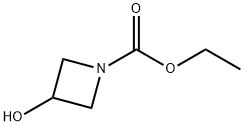 ethyl 3-hydroxyazetidine-1-carboxylate Struktur