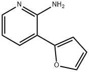 3-(2-furanyl)-2-Pyridinamine Struktur