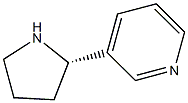 (S)-3-(PYRROLIDIN-2-YL)PYRIDINE Struktur