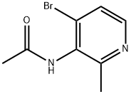 N-(4-Bromo-2-methylpyridin-3-yl)acetamide Struktur