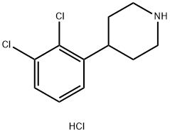 4-(2,3-dichlorophenyl)piperidine hydrochloride Struktur