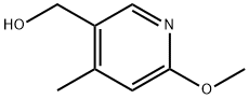 (6-methoxy-4-methylpyridin-3-yl)methanol Struktur