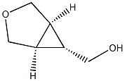 (1R,5S,6r)-3-Oxabicyclo[3.1.0]hexan-6-ylmethanol Struktur