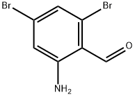 Benzaldehyde, 2-amino-4,6-dibromo- Struktur