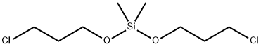 Bis(3-chloropropoxy) Dimethylsilane Struktur