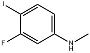 (3-Fluoro-4-iodo-phenyl)-methyl-amine Struktur