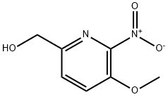 (5-Methoxy-6-nitro-pyridin-2-yl)-methanol Struktur