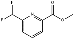 methyl 6-(difluoromethyl)picolinate Struktur